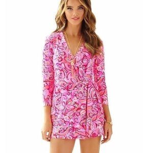 Lilly Pulitzer Karlie Wrap Romper